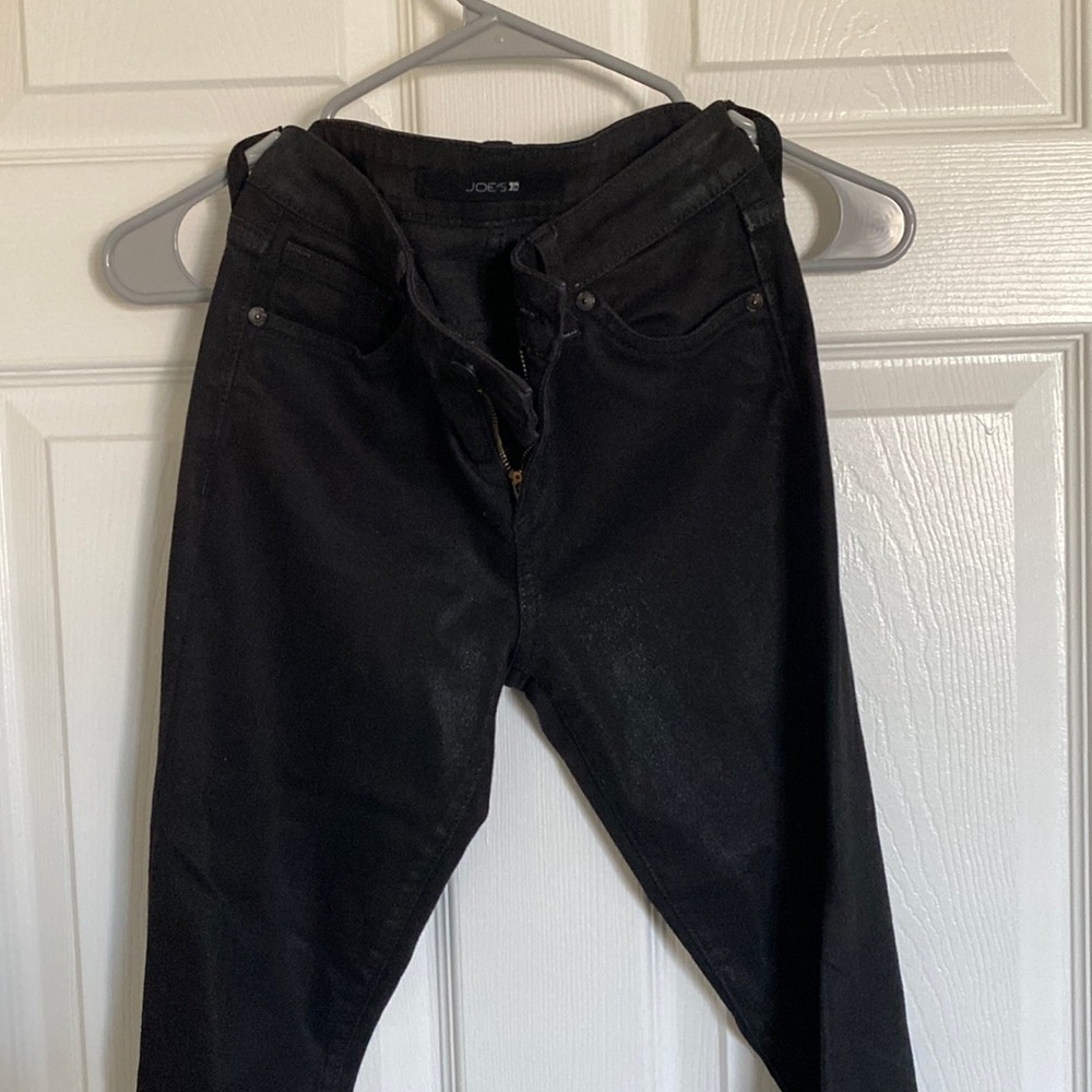 Joe’s Leather Looking Jeans